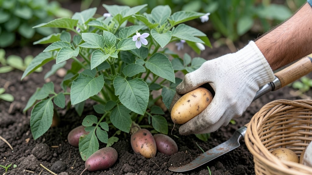 When to Harvest Fingerling Potatoes: Soil Looseness Test for Perfect Size