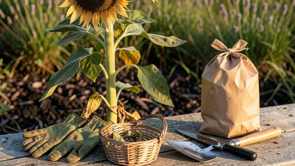 When to Harvest Sunflower Heads for Seeds: 3 Tactile Tests for Perfect Ripeness