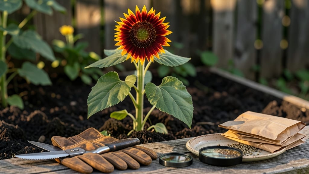 How to Harvest Mexican Sunflower Seeds: When Heads Turn Brown and Pop Open