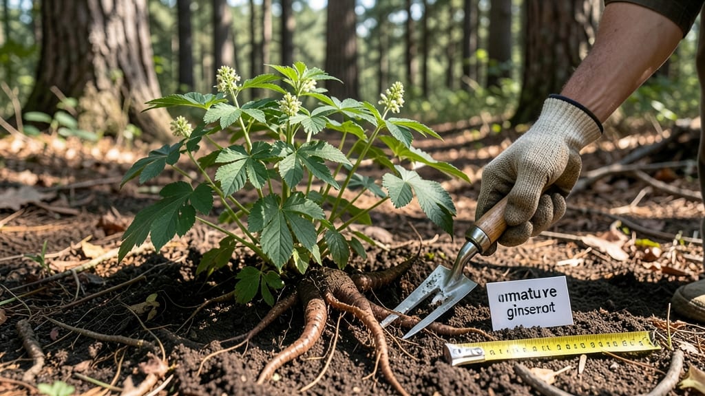 How to Harvest Ginseng: Root Depth Check and Moon Phase Secrets