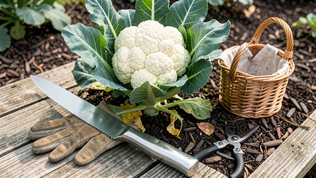 Harvest Time for Cauliflower: 3 Tactile Tests to Pick Perfect Heads