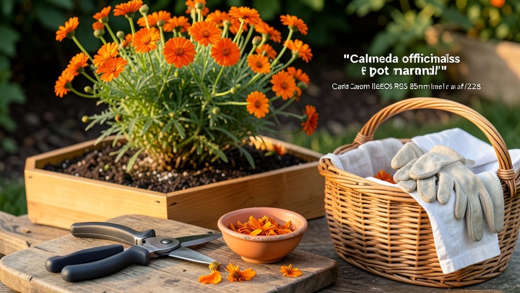 How to Harvest Calendula for Tea: Best Time & Leaf Tests for Maximum Potency