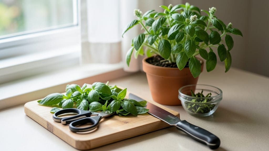 How to Harvest Basil: When to Pick for Maximum Flavor & Regrowth Hacks