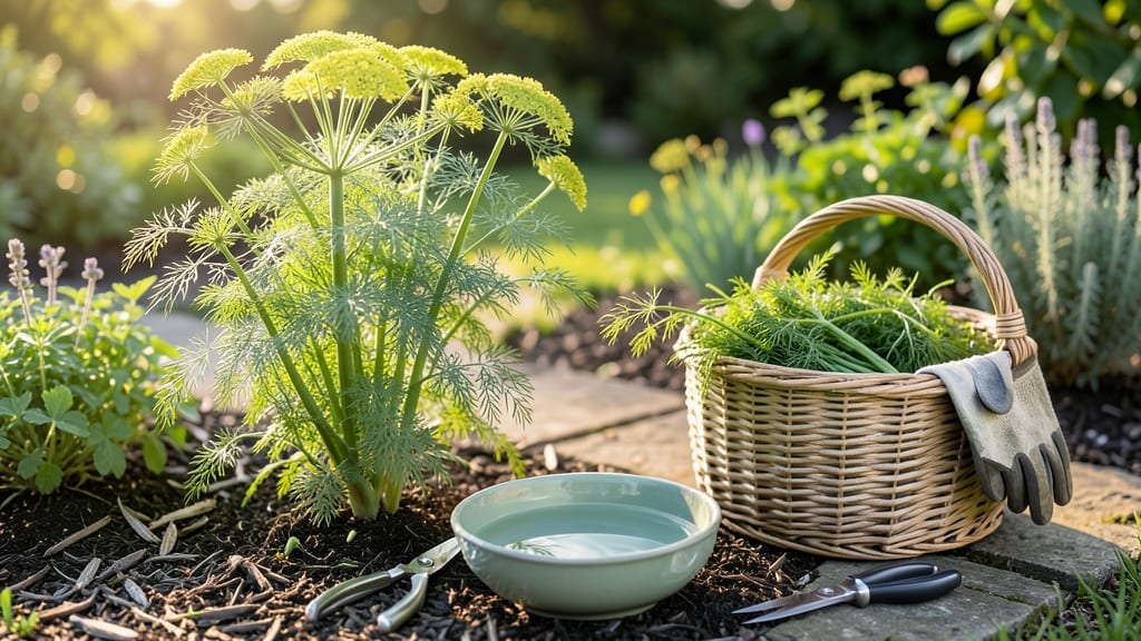 How to Harvest Dill for Pickles: When Stems Are Fully Opened and Leaves Stay Fresh