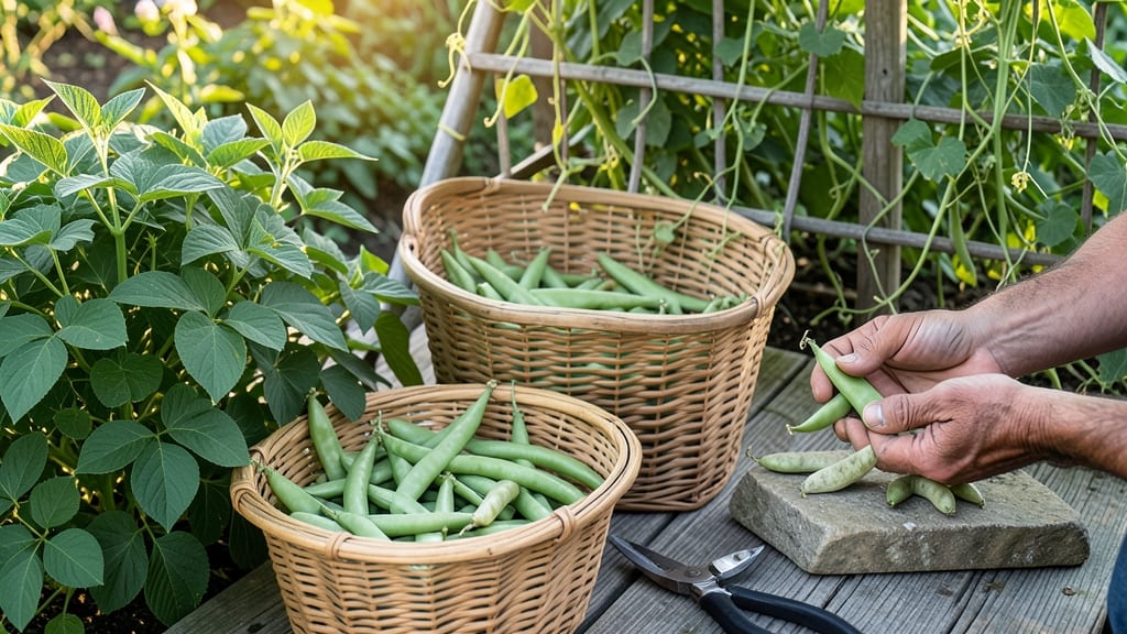 How to Harvest String Beans: 3 Visual Cues for Peak Flavor