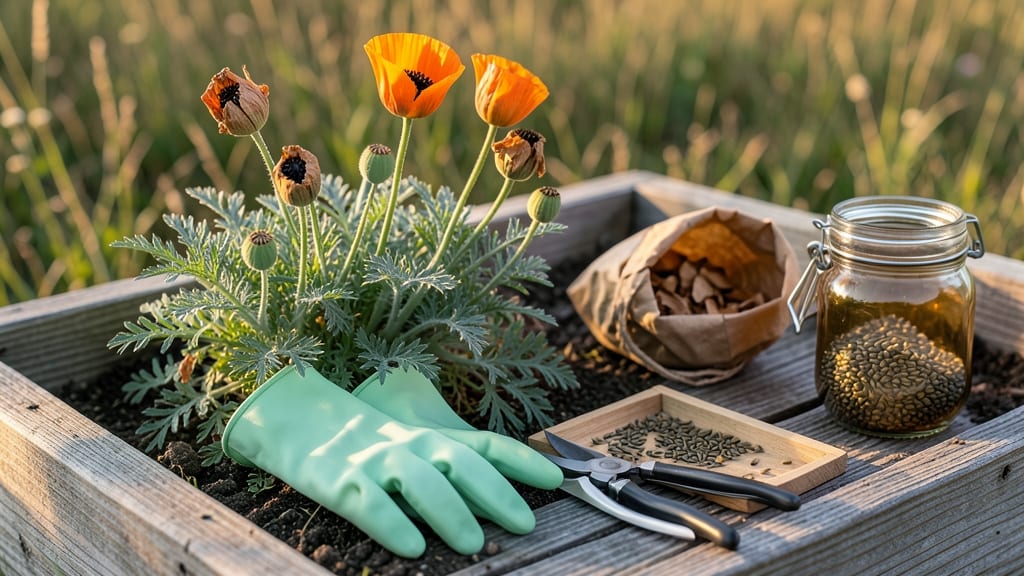 How to Harvest Poppy Seeds for Planting: When Pods Crack & Collection Tips