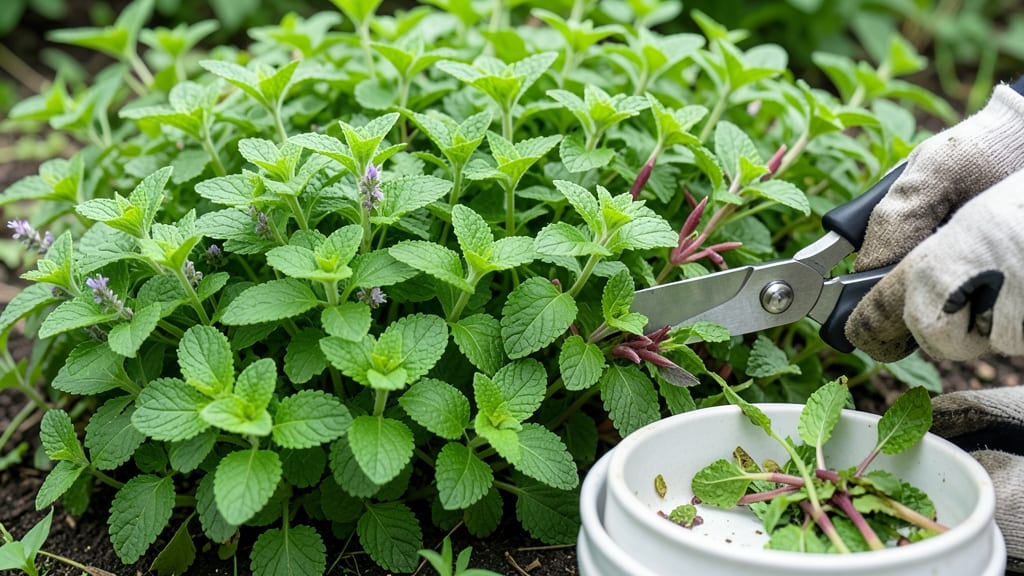 How to Harvest Mint Without Killing the Plant: Trim-and-Regrow Method for Year-Round Growth