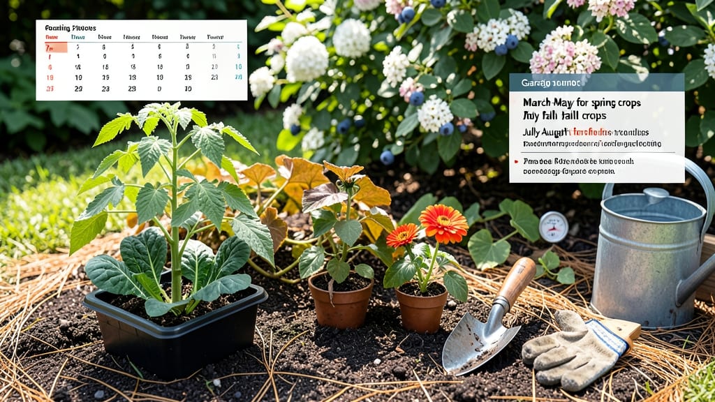 When to Plant a Garden in Georgia: Frost-Free First-Day Calculator by Plant Type