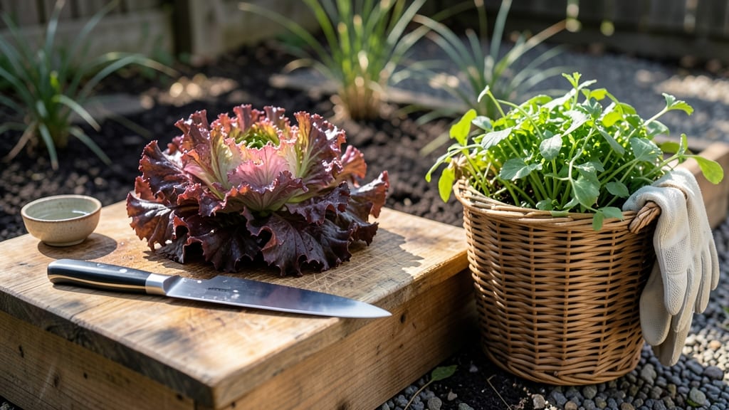 How to Harvest Red Leaf Lettuce: When to Pick for Crispness and How to Store for Freshness