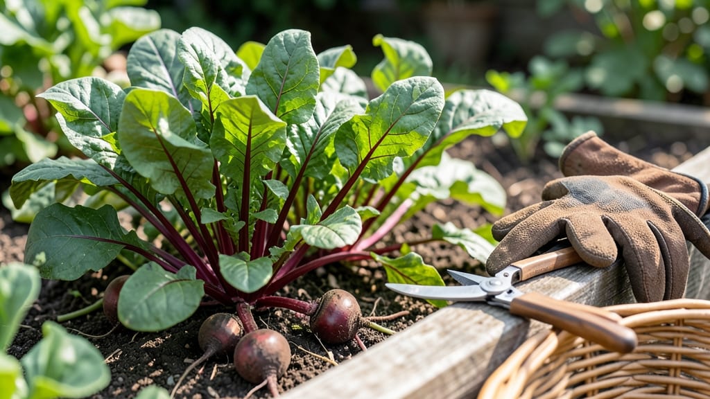 Harvest Beet Greens: When Leaves Reach 6-Inch Length for Peak Tender-Crisp Texture