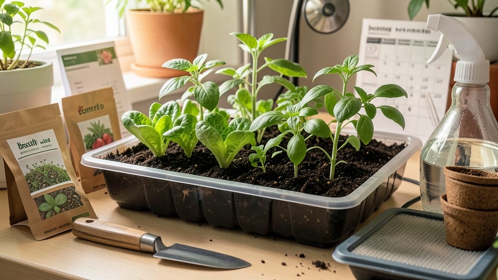 When to Start Garden Seeds: Indoor Timing Chart by Plant Type