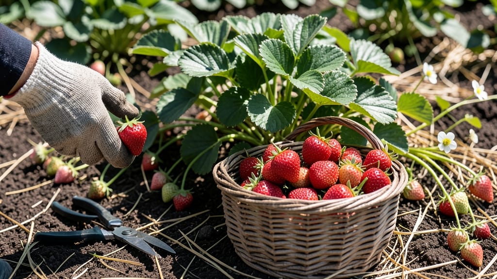 How Long to Harvest Strawberries: Ripeness Stages by Color & Firmness