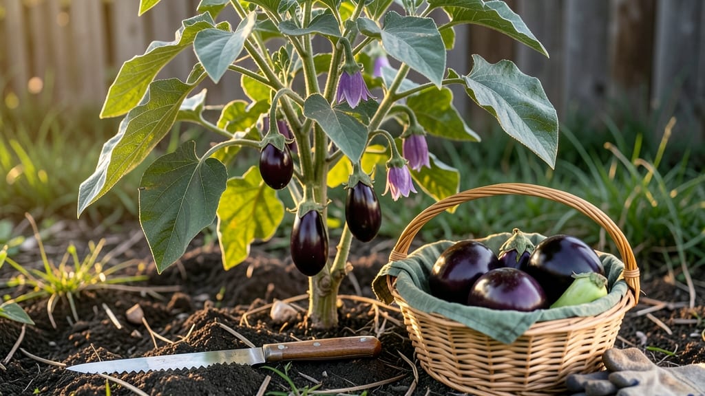 Eggplant Harvest Time: 3 Tactile Tests to Pick at Peak Flavor