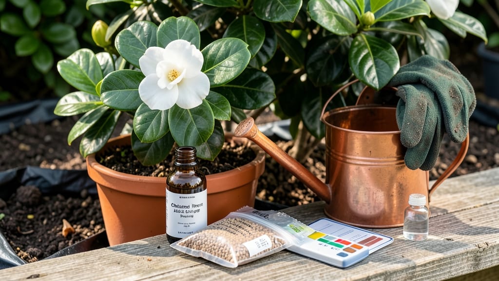 Iron for Gardenias: Soil pH Adjustment Guide for Vibrant Blooms