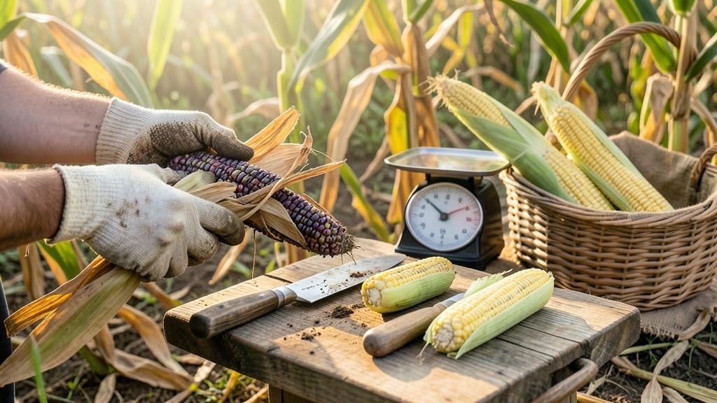 When to Harvest Indian Corn: Dry Kernels and Tassel Death Confirm Ripeness