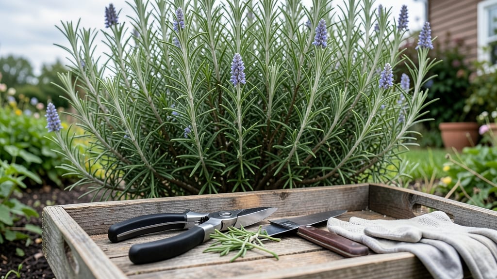 How to Harvest Rosemary Plants: When Stems Turn Wooden (And 3 Key Cuts)