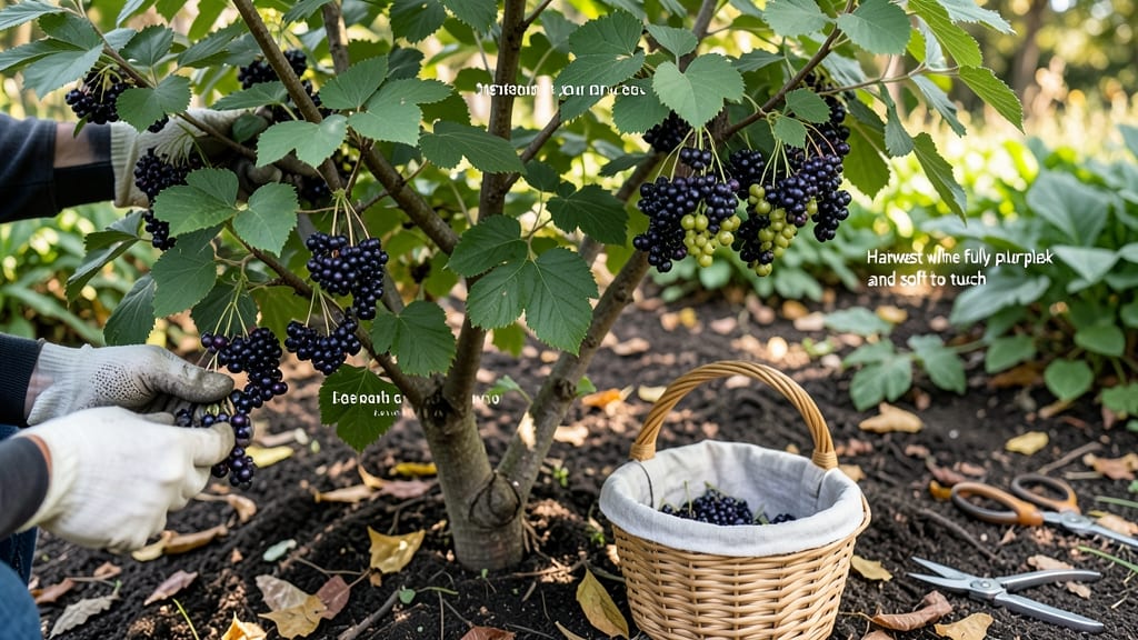 When to Harvest Elderberries: 3 Color and Texture Tests for Peak Flavor