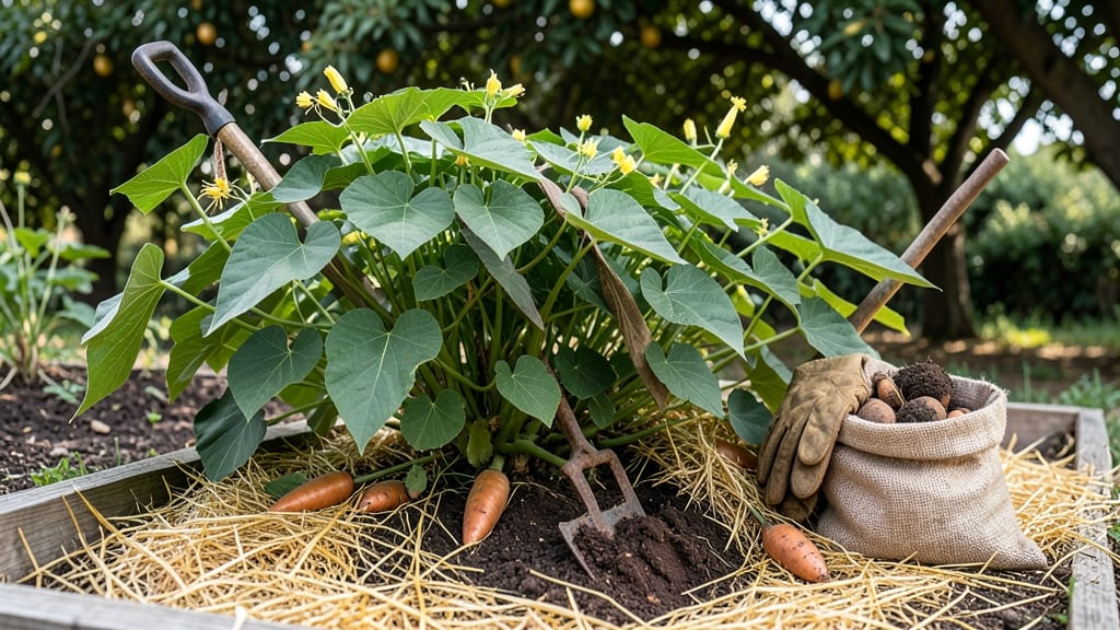 How Many Days to Harvest Sweet Potatoes: Leaf Color Shift & Soil Check Guide