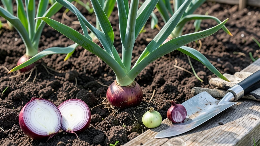 How to Know When to Harvest Red Onions: 3 Tactile Tests for Crisp, Pungent Perfection