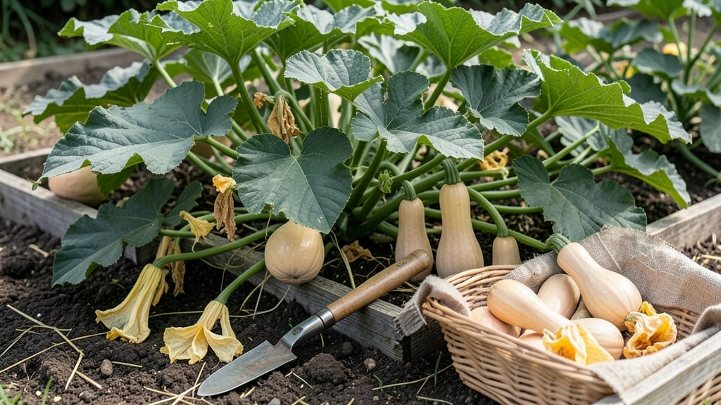 When to Harvest Butternut Squash: 3 Finger-Press Test for Peak Sweetness