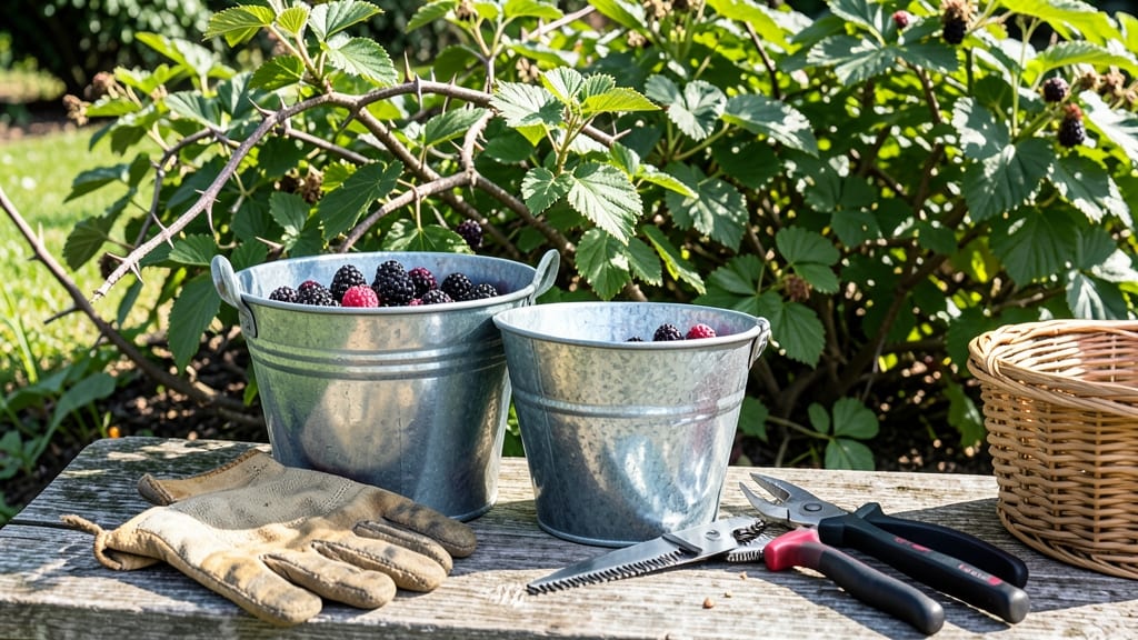 Blackberry Harvest Time: Berry Ripeness Test for Perfect Picking