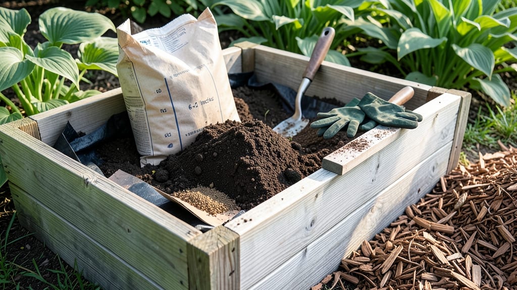 How Much Soil to Fill Raised Garden Bed: Depth Calculator for Root Space & Drainage