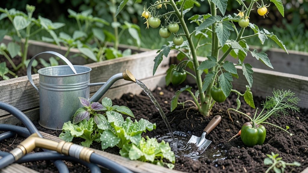 How Often Should You Water a Veggie Garden: Soil-Type Schedule for Peak Growth