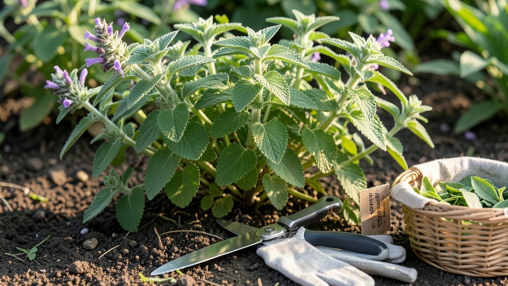 How to Harvest Catnip: When Stems Bend Without Snapping (Best Yield Trick)