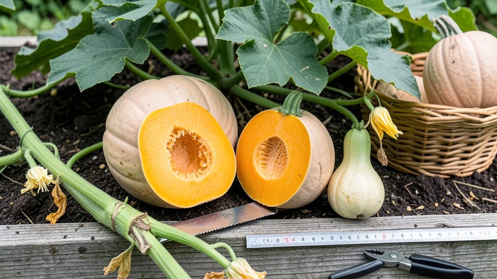 How to Know When to Harvest Butternut Squash: 3 Tactile Tests for Peak Sweetness Without Damage