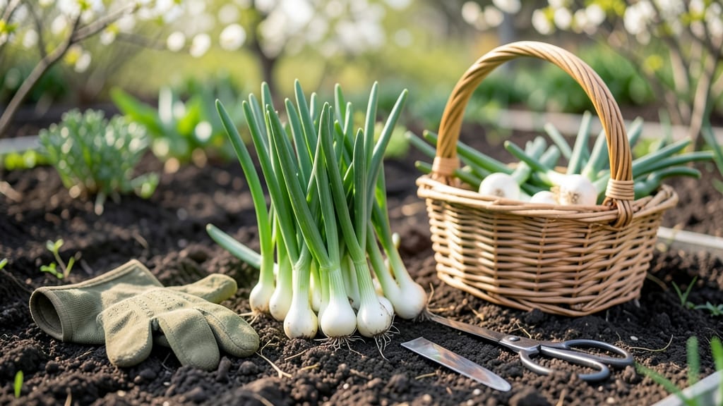 When to Harvest Spring Onions: Pull When Greens Reach 10-12 Inches for Bold Flavor