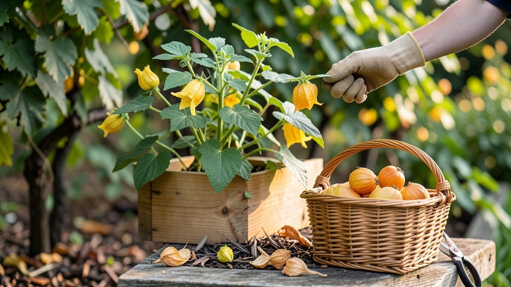 When to Harvest Ground Cherries: Pod Color Shift & Seed Jiggle Test