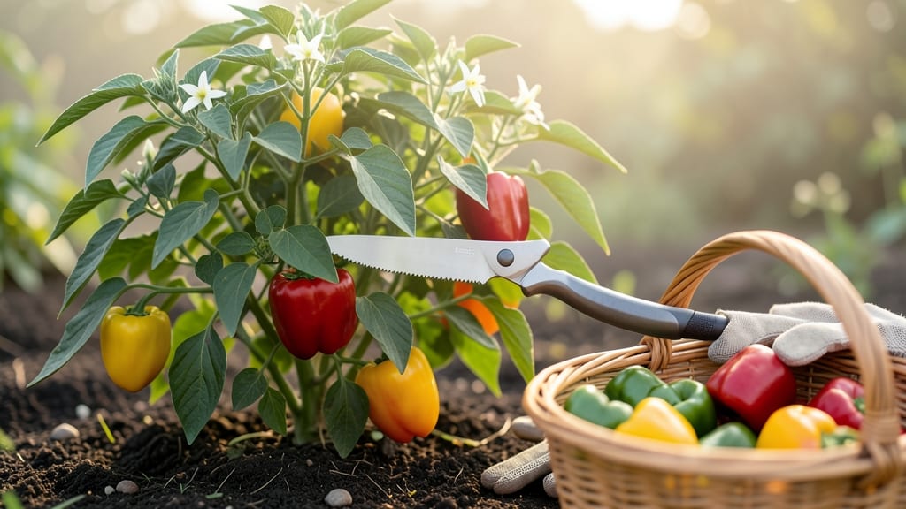 How to Harvest Peppers: The Right Time & 3 Tactile Tests for Peak Flavor