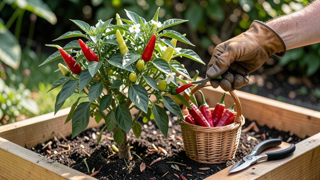 When Do You Harvest Ghost Peppers: 3 Color-Stage Tricks for Maximum Heat