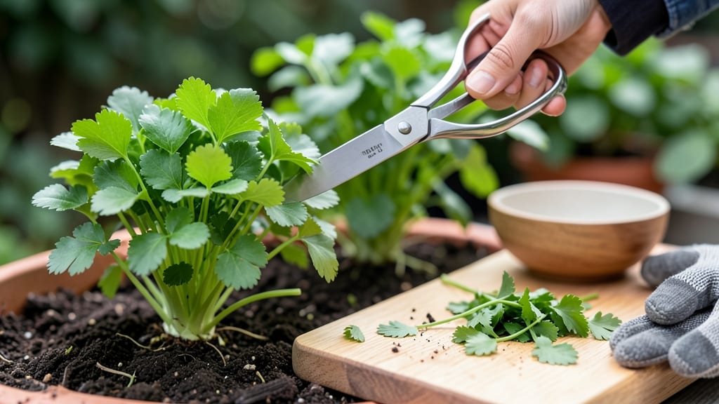 How to Harvest Flat Leaf Parsley: When Stems Turn Wooden & 3 Key Cuts for Peak Flavor