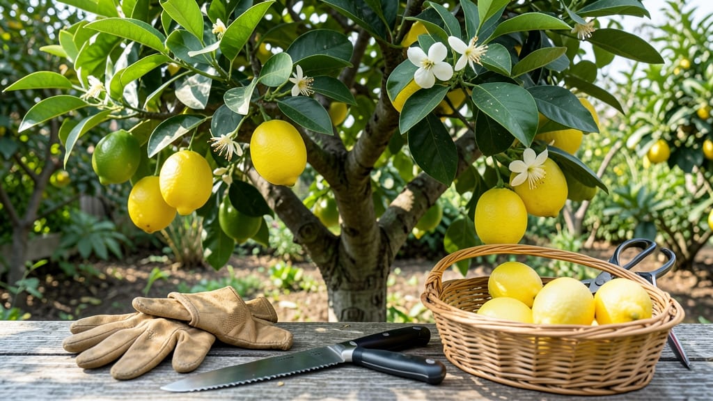 Lemon Tree Harvest Time: When Leaves Yellow & Fruit Drops Naturally