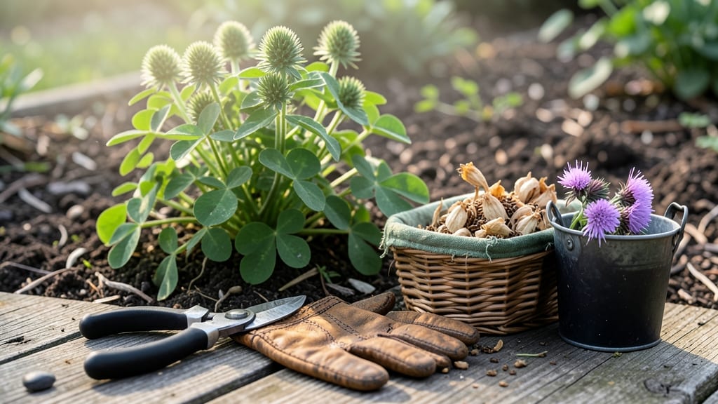 How to Harvest Red Clover: When Seed Heads Turn Brown & Pop Open Naturally
