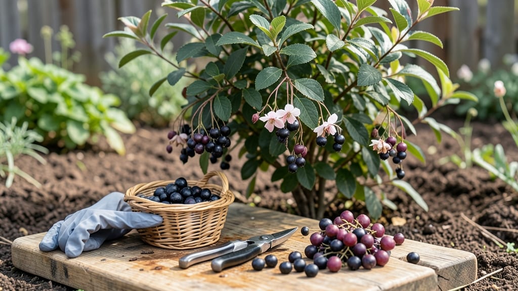 When to Harvest Aronia Berries: Color Shift and Taste Test Tricks