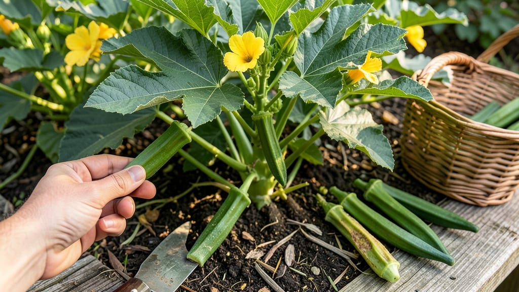 When to Pick Okra From the Garden: 3 Signs Your Pods Are Perfectly Ripe