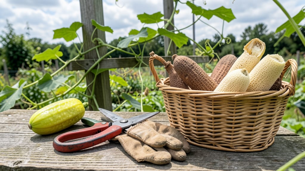 When to Harvest Luffa Gourds: 3 Signs Your Vine’s Ready for Drying