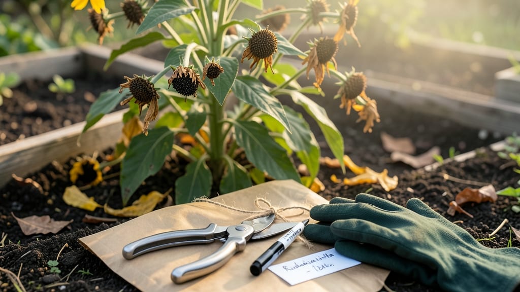 How to Harvest Rudbeckia Seeds: When Brown Heads Signal Ready-to-Pick Pods