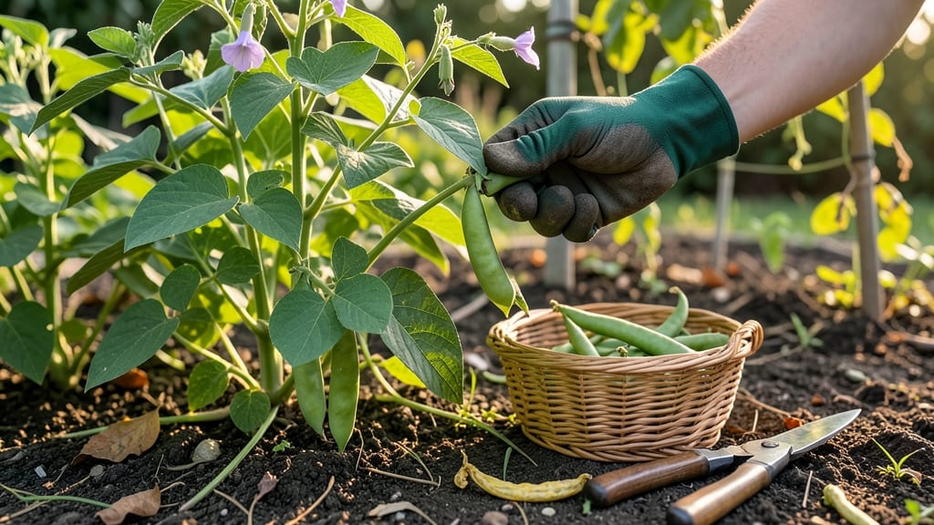 When to Harvest Snap Beans: Pod Size Check & Color Shift Tricks