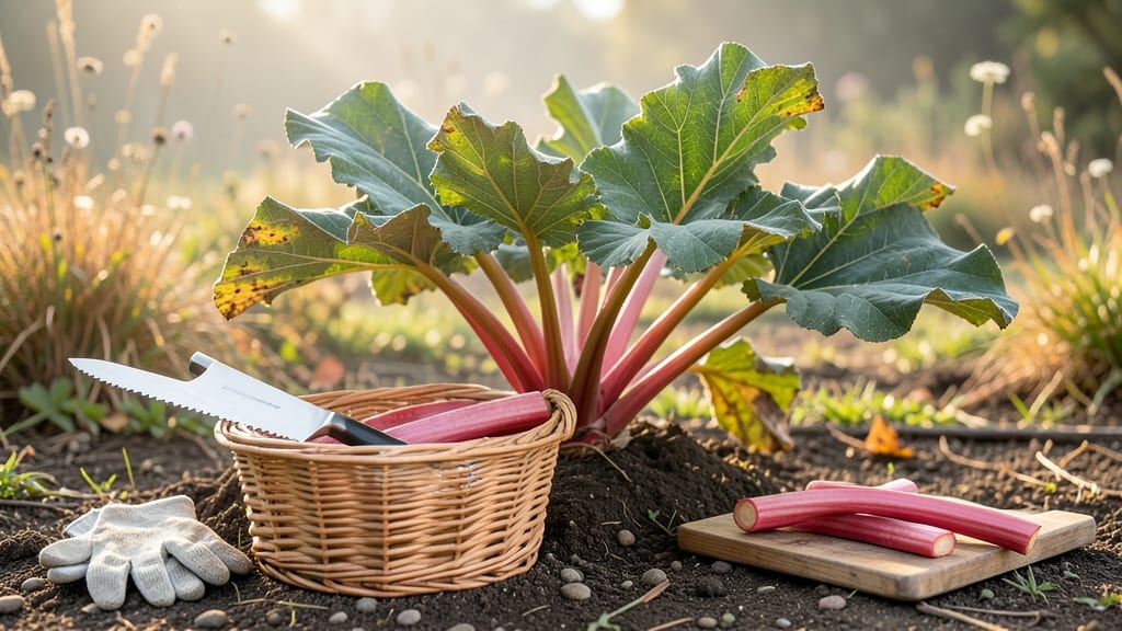 Can I Harvest Rhubarb in October: Late-Season Cuts That Boost Next Year’s Growth