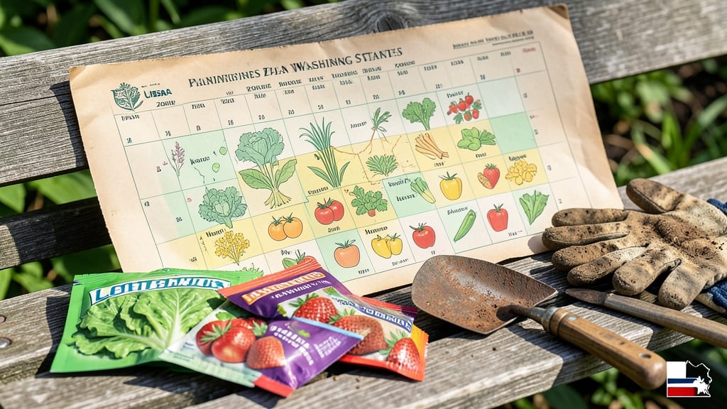 When to Plant a Garden in Washington State: Frost-Free Dates by Zone & Best Crops