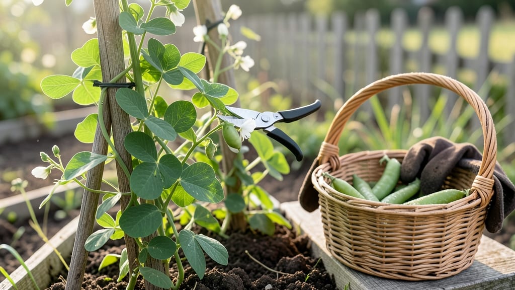 Pea Harvest Time: When Pods Snap Easily (3 Key Signs)