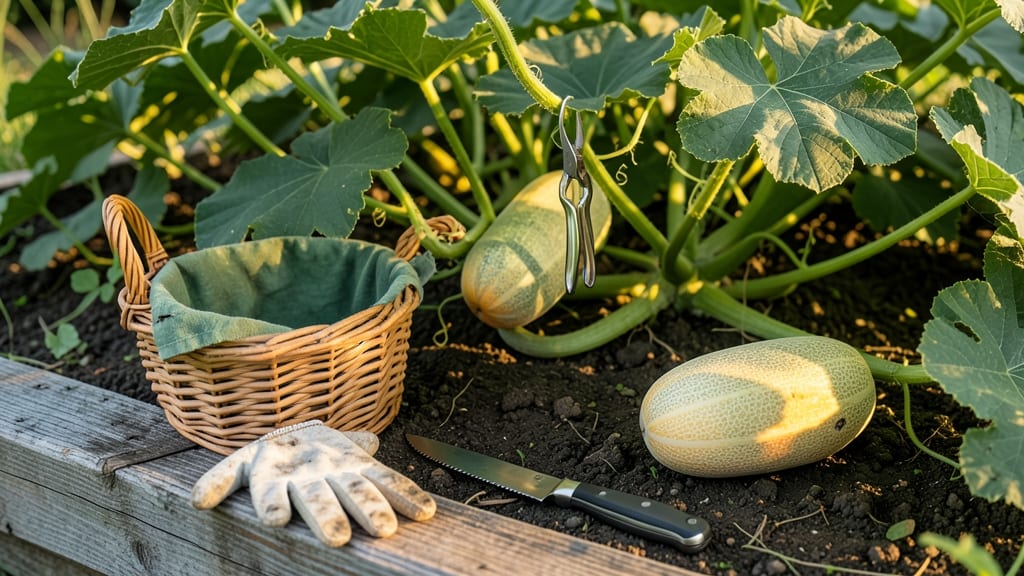 When to Harvest Cantaloupe: 3 Tactile Tests for Sweetness Without Cutting