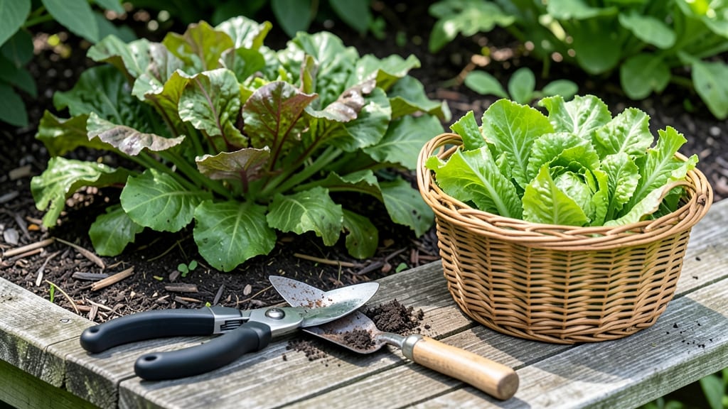 How to Harvest Loose Leaf Lettuce: 3 Finger-Press Test for Crisp, Bitter-Free Leaves