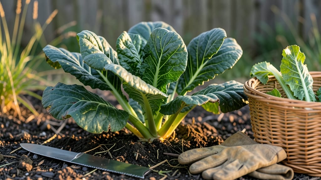 How to Harvest Collards: 3 Tactile Tests for Peak Flavor and Storage Life