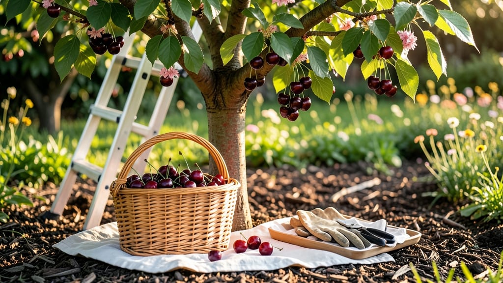 How to Harvest Cherries: 3 Tactile Tests for Perfect Ripeness Without Damage