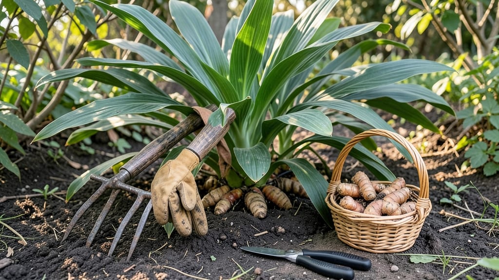 Ginger Harvest Time: Knife-Pierce Test & 3 Color Clues for Perfect Picking
