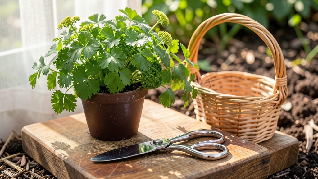 How to Harvest Parsley to Dry: Best Time & 3 Tactile Checks for Zero Waste